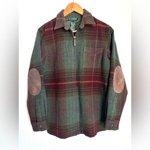 Ralph Lauren Tartan Wool‎ Plaid Jacket lambswool shirt Small